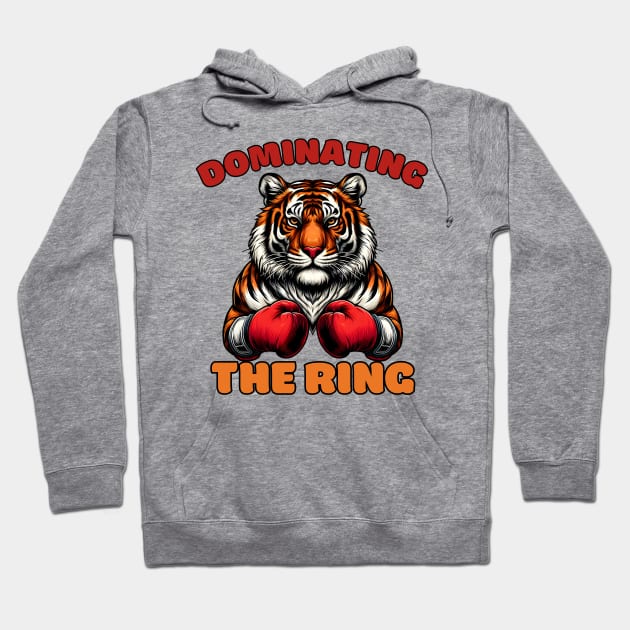 Kickboxing tiger Hoodie by Japanese Fever